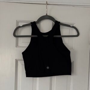 Athleta Black Crop Tank